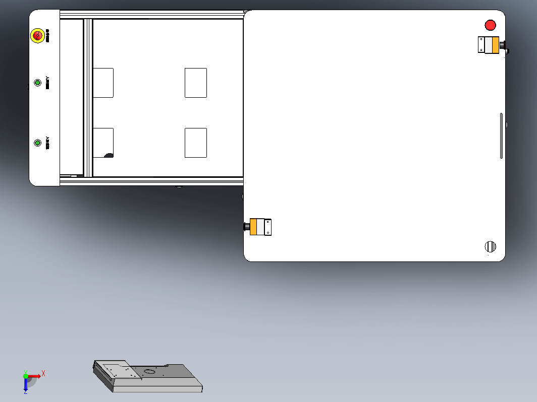 铝型材机架钣金造型-14