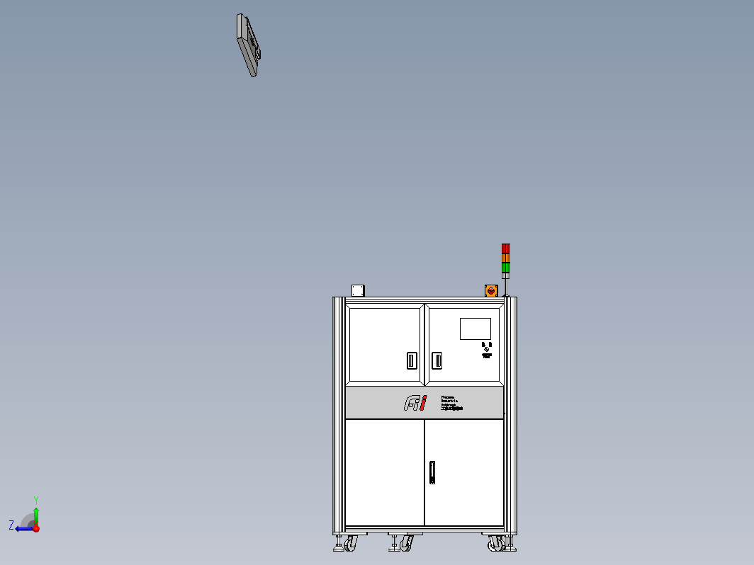 铝型材机架钣金造型-14