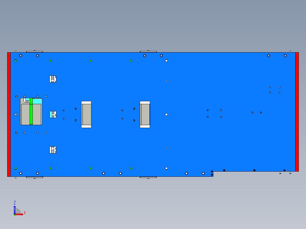 2845 自动IC烧录机 IC芯片烧录程序自动写入设备 ProE 三维模型3