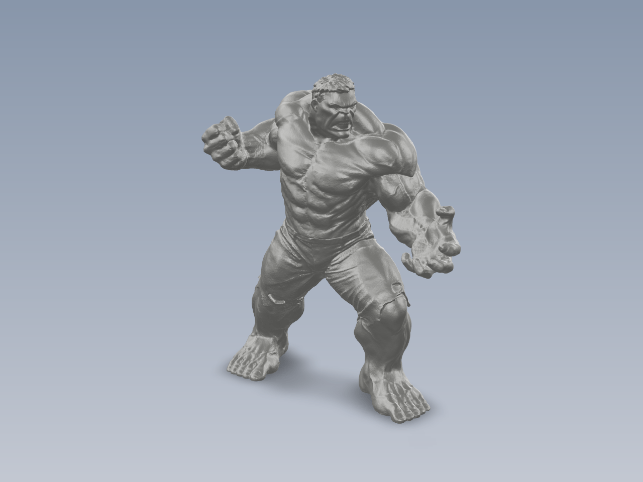 3d打印-绿巨人Hulk