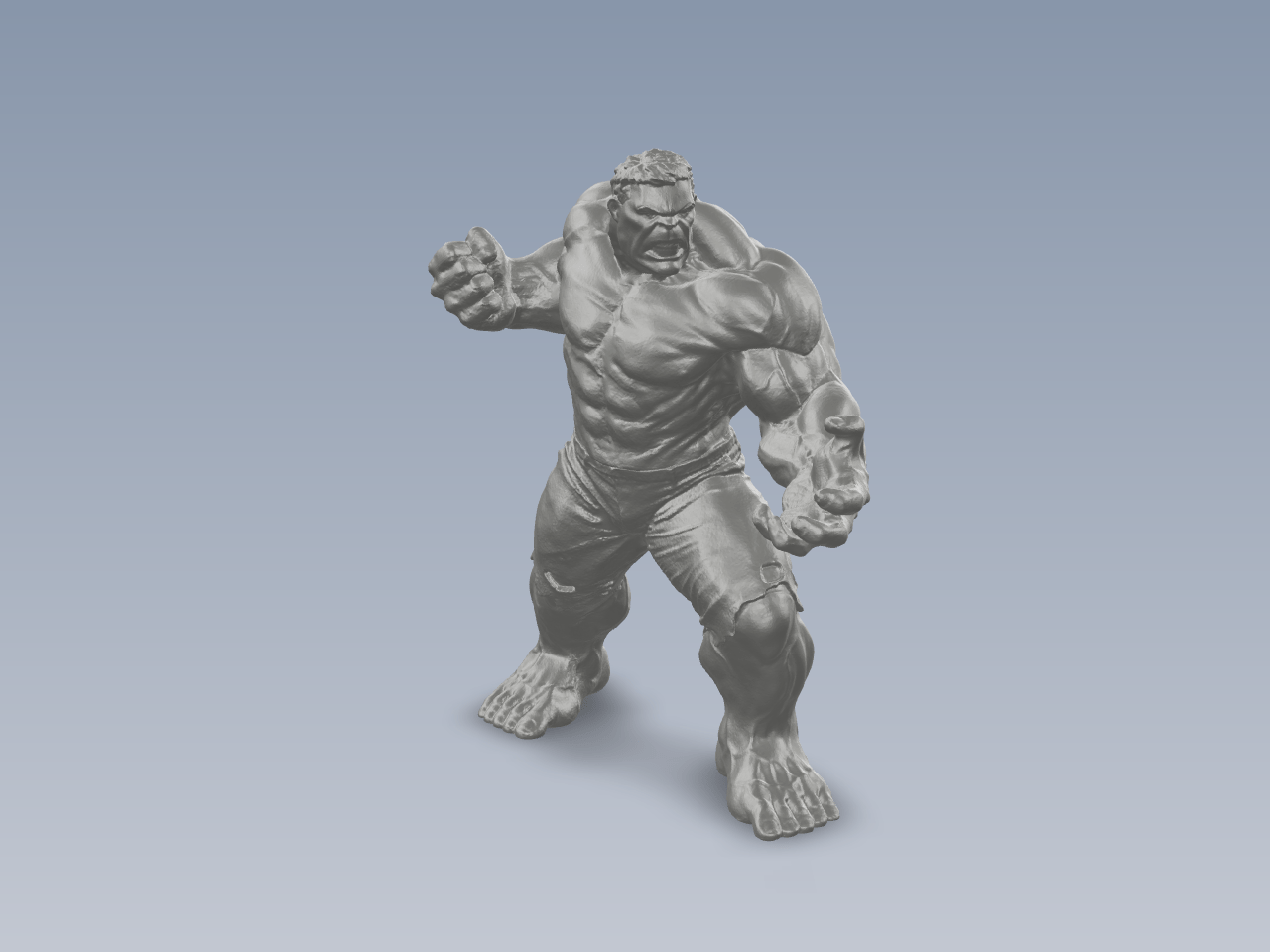 3d打印-绿巨人Hulk