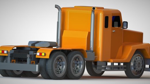 SCANIA 111卡车头模型缩略图