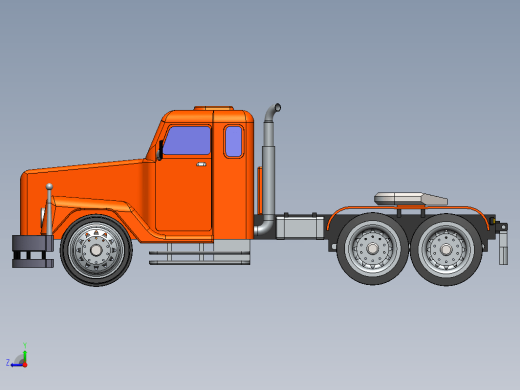 SCANIA 111卡车头模型缩略图