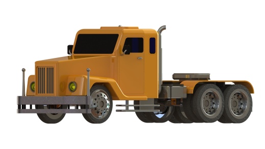 SCANIA 111卡车头模型缩略图
