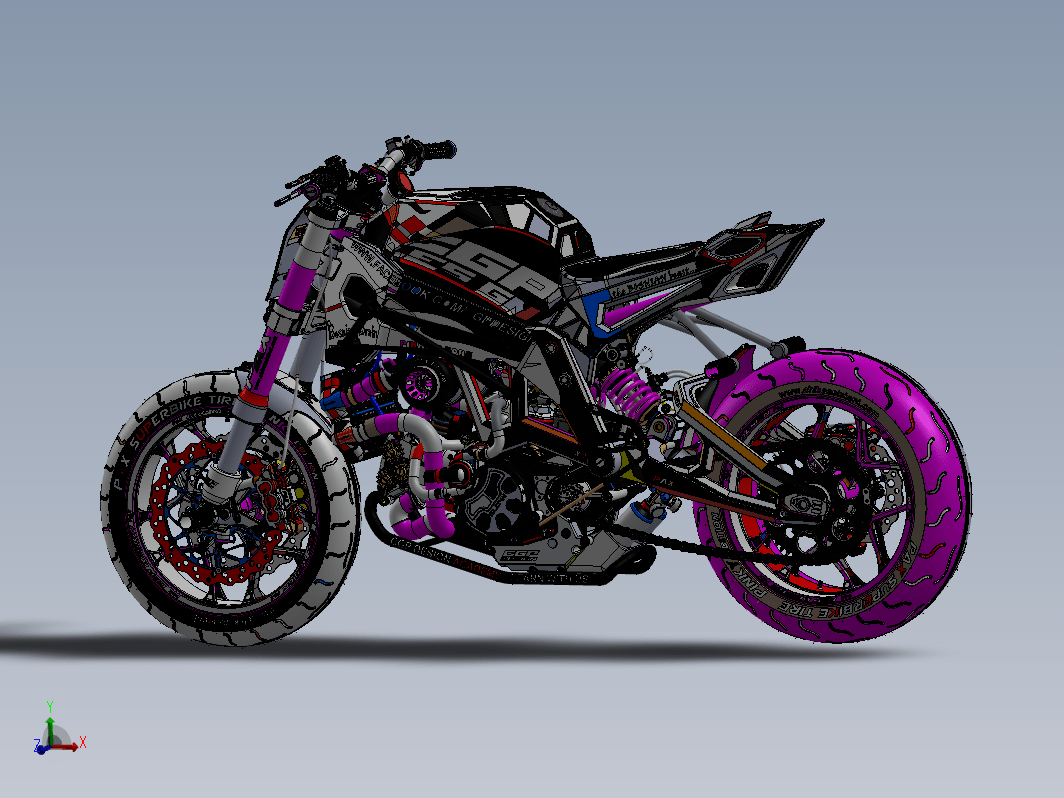 PINKI 运动摩托车概念设计
