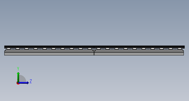 CRTSⅡ型无砟轨道模型