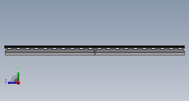 CRTSⅡ型无砟轨道模型