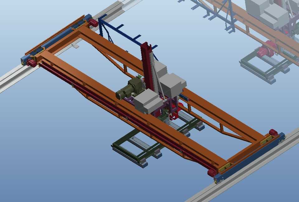 1803桥式起重机PROE设计