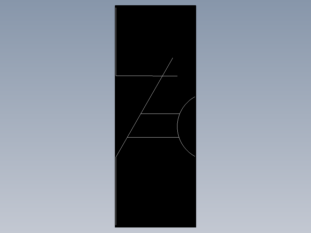 电气符号  延时断开的动断触点 (gb4728_9_1C.8-2)