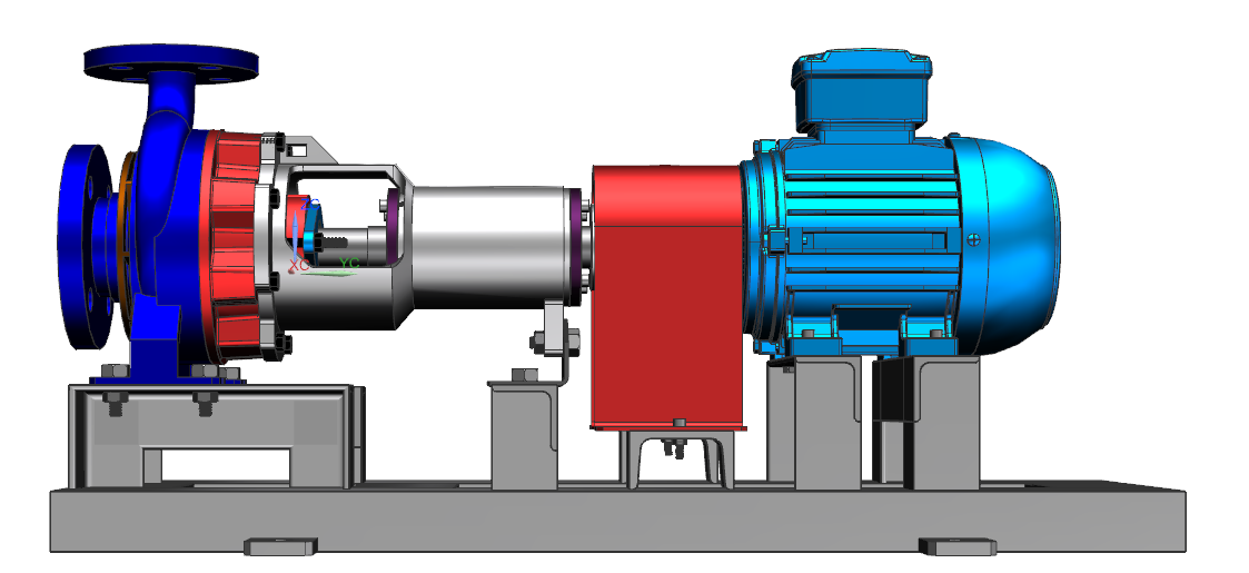 centrifugal pump离心泵模型