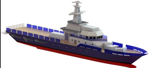 ship-design简易船舶舰艇模型