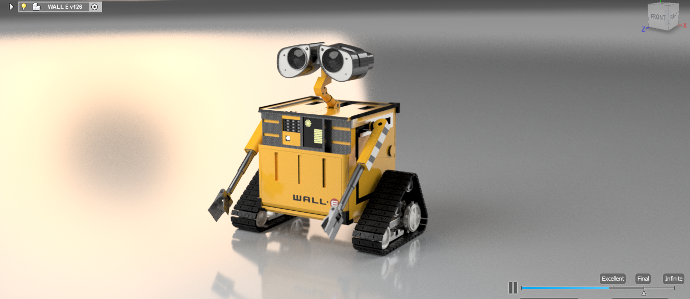 机器人瓦利WALL-E模型