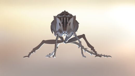 蚂蚁立体拼装模型3D图纸 Solidworks设计 附STEP IGS缩略图