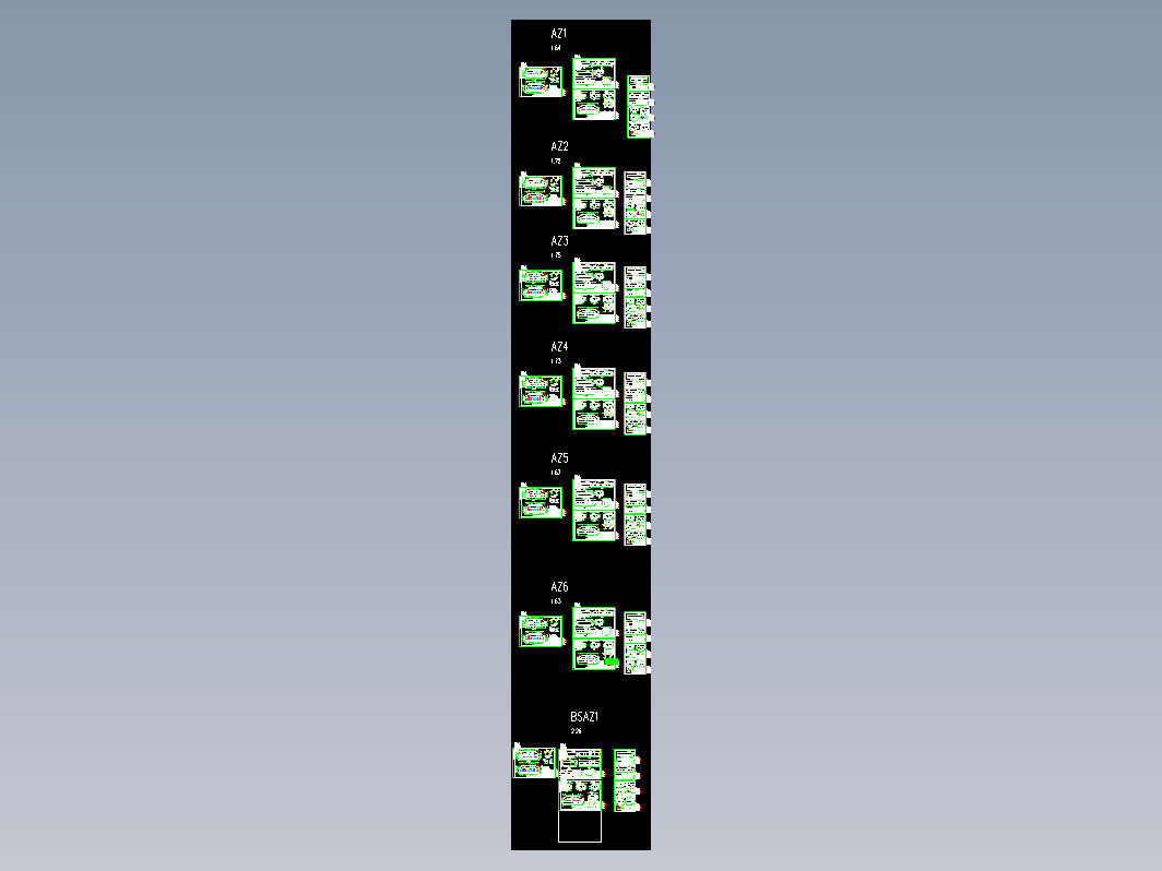 城市地下综合管廊工程设计cad施工图图集（全套345张