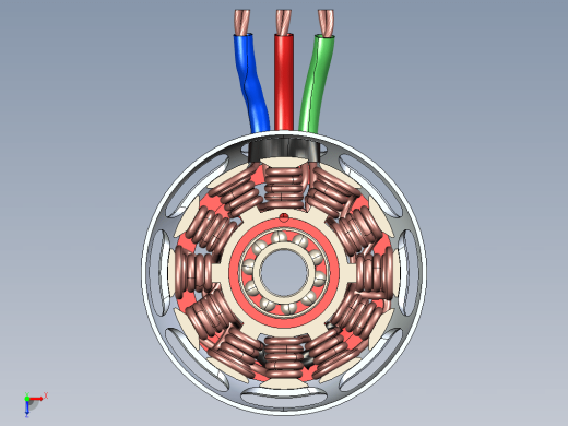 Kontronik Pyro 850电机内部结构缩略图