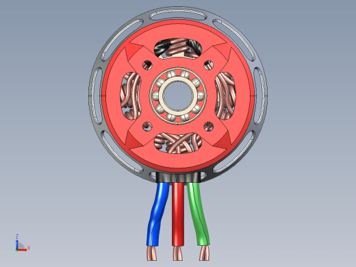 Kontronik Pyro 850电机内部结构缩略图