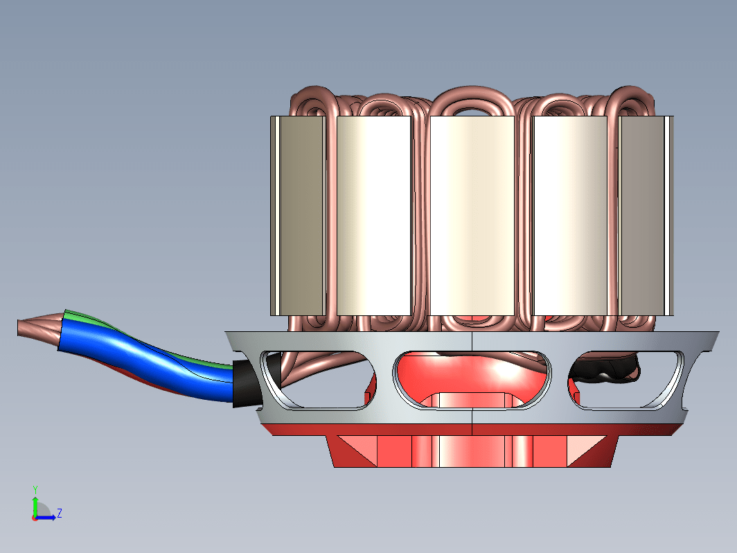 Kontronik Pyro 850电机内部结构