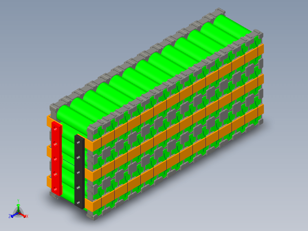 电池 battery-3-7v-240ah STP