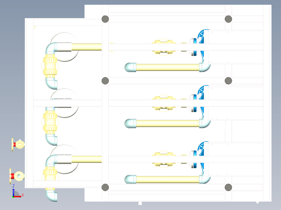 PCB板材水洗机，PCB板材打孔蚀刻等工序后的基板清洗