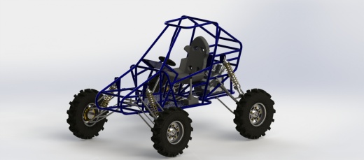单座钢管越野车Buggy