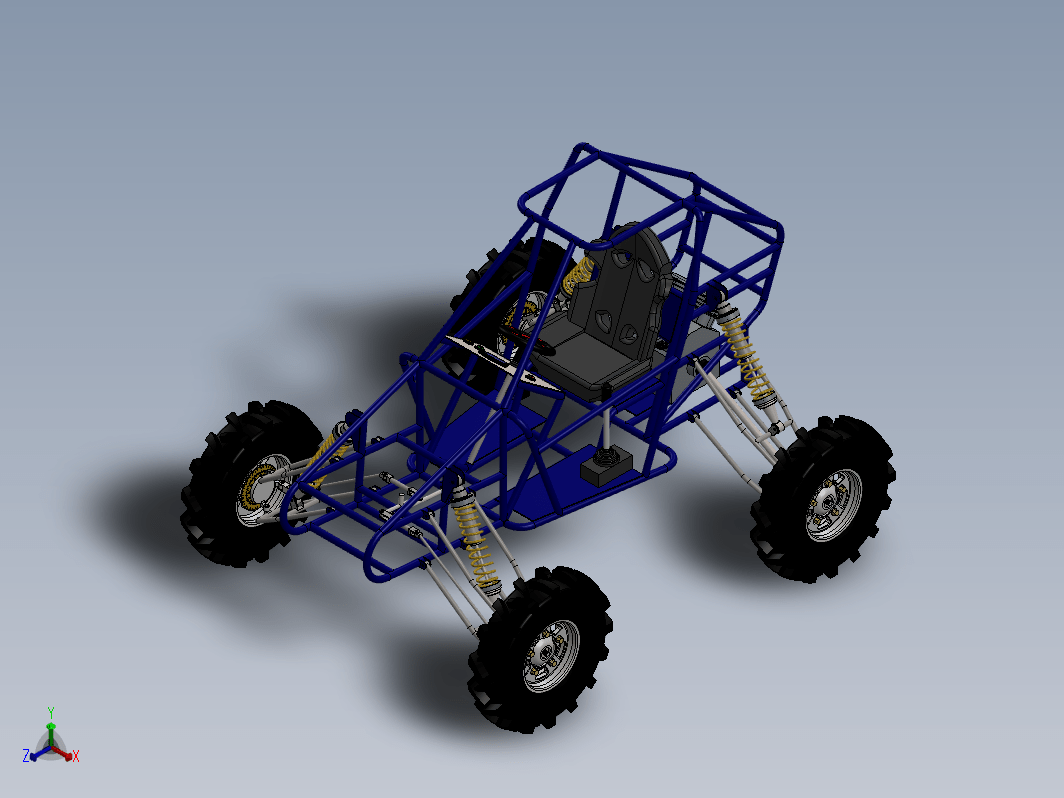 单座钢管越野车Buggy