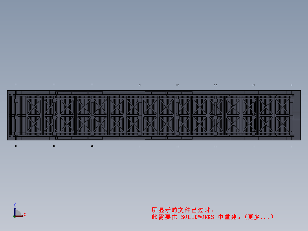 【241】天桥结构设计SW设计