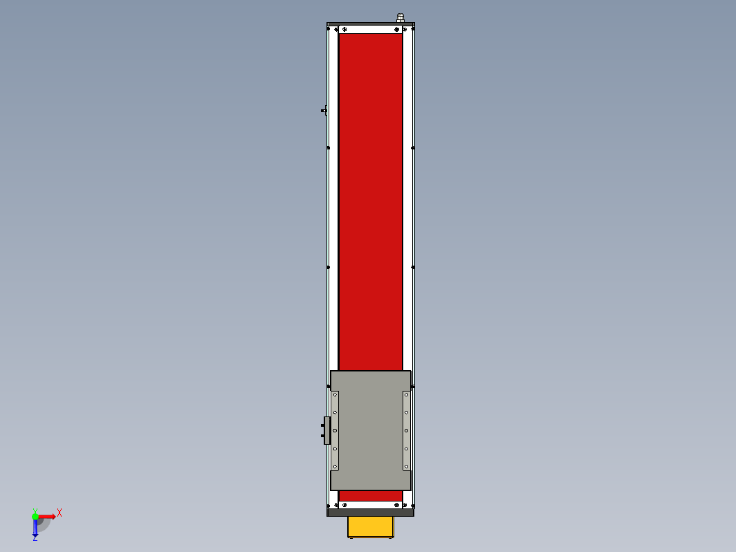 行程为 800 mm 的直线运动