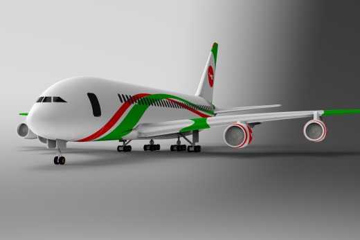 biman airbus-a380空客飞机