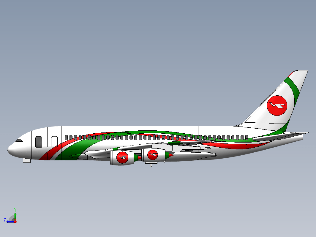 biman airbus-a380空客飞机