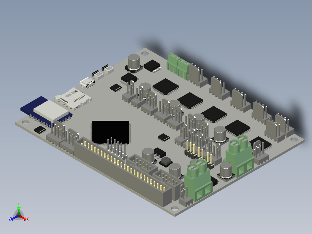 电路板 主板 duet-wifi-1 23 STP