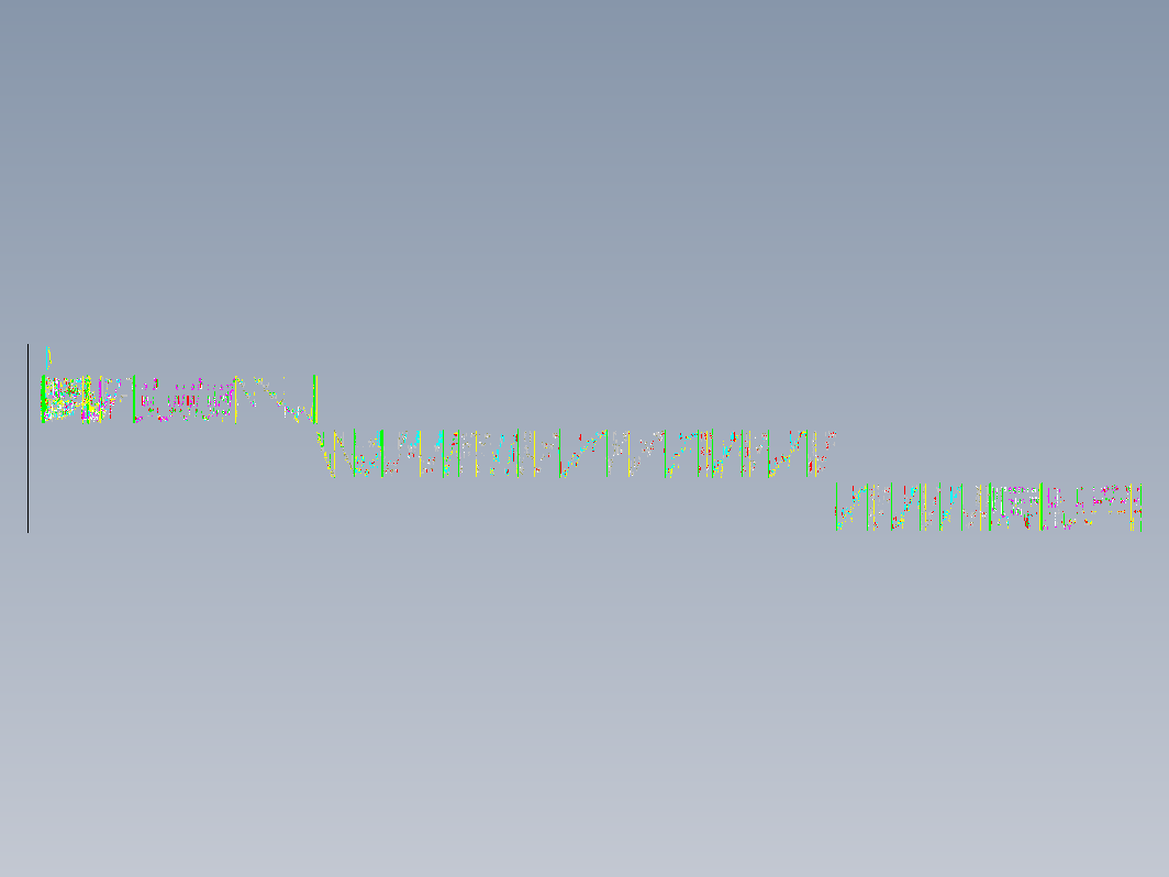 35m结构式门式钢结构工程CAD