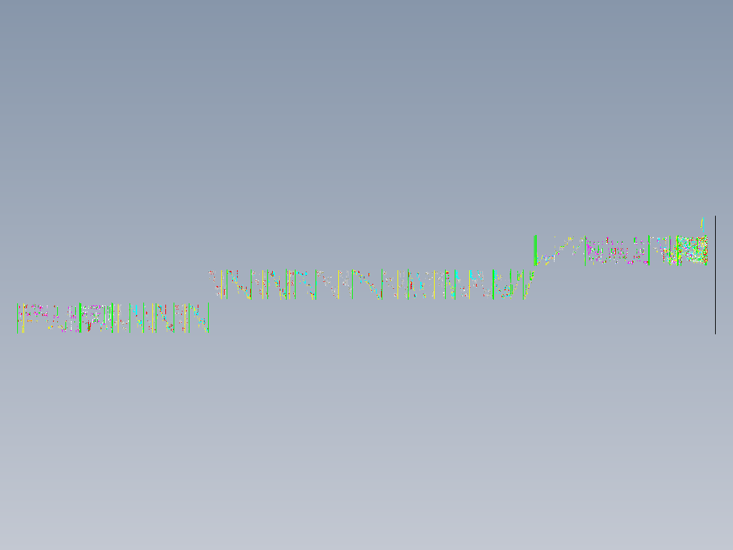 35m结构式门式钢结构工程CAD