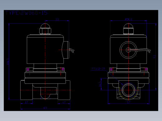 Solenoid Valves电磁阀 2W160-15缩略图