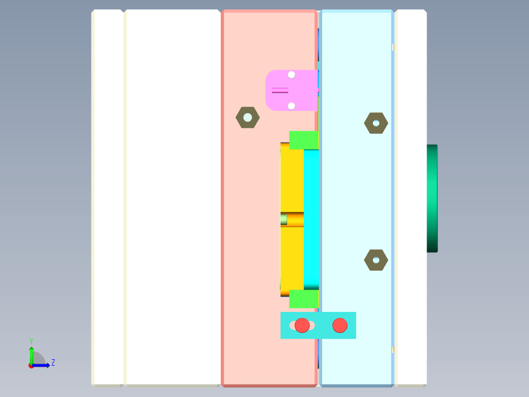 小型塑胶模具全3D三维