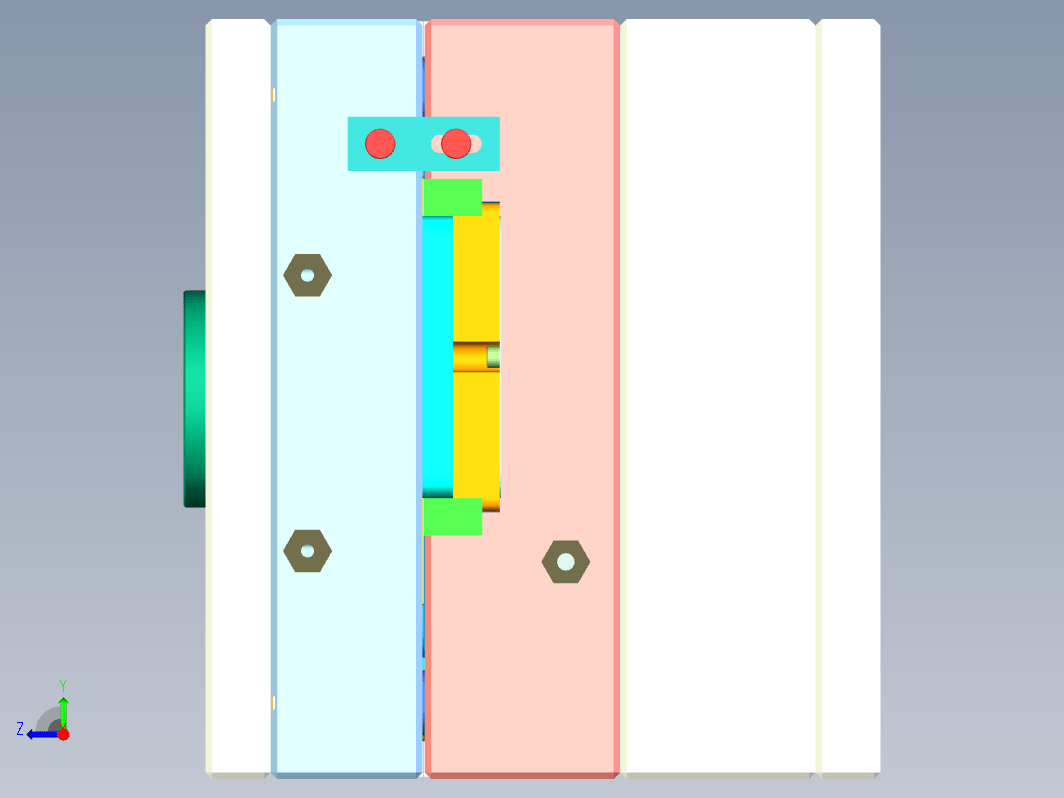 小型塑胶模具全3D三维