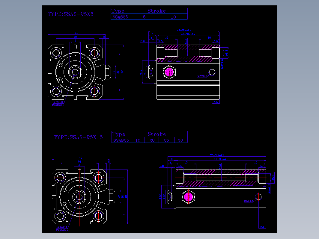 SDA气缸 83-SSA-25-SN