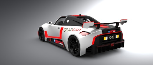 Super Car 超级跑车3D图纸(Rhino设计)缩略图