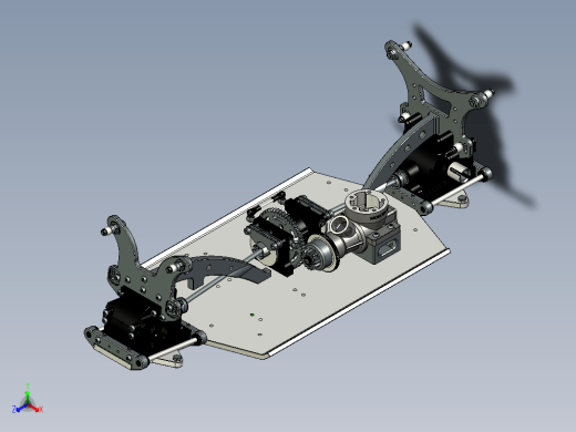 Chassis RC遥控玩具车底盘缩略图