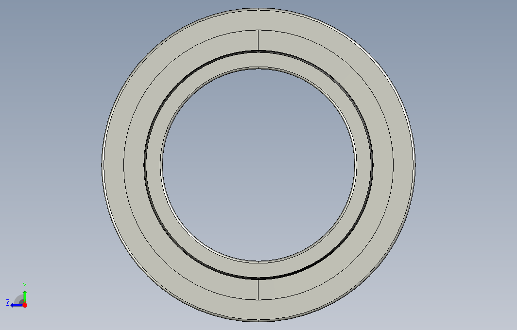 SKF带圆柱孔的球面滚子轴承3D