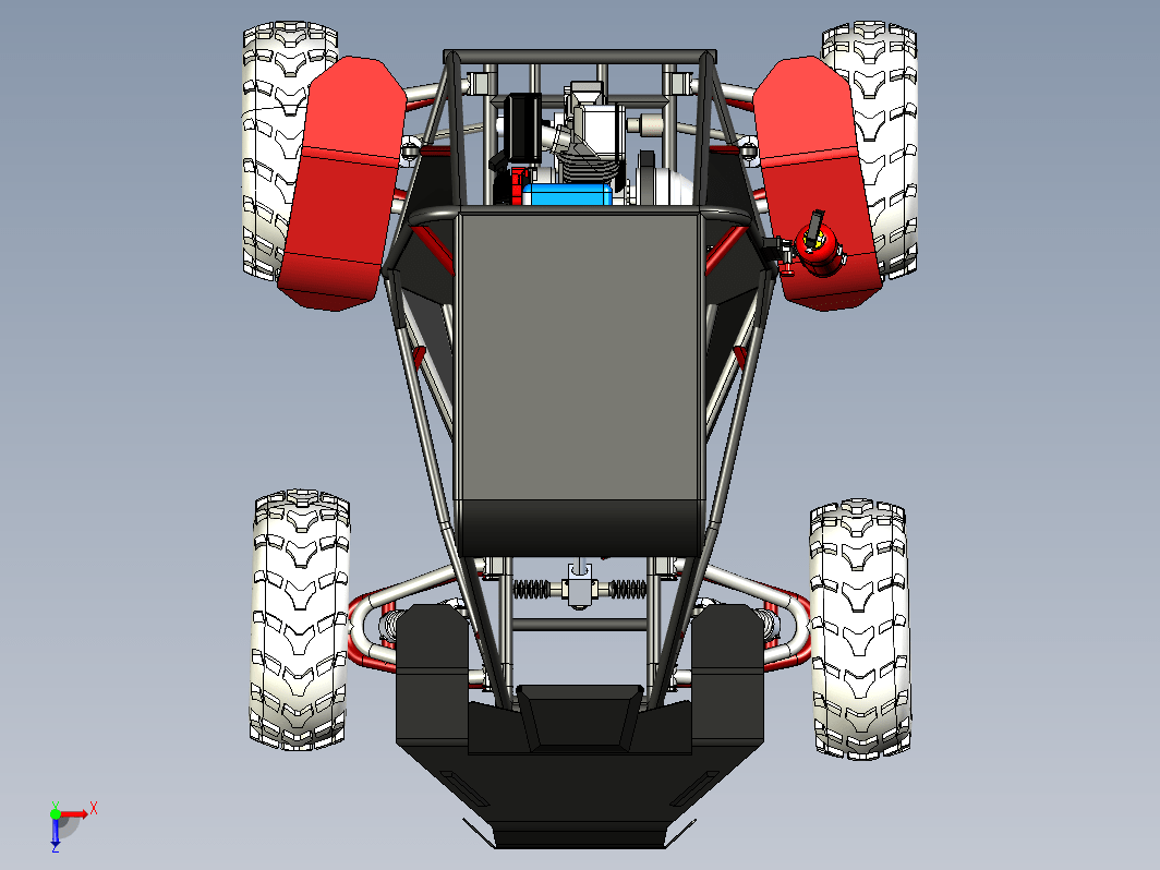 SAE BAJA VEHICLE单座钢管车