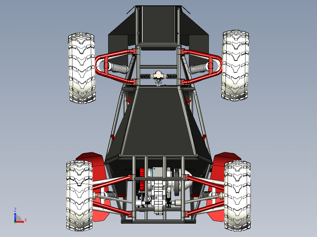 SAE BAJA VEHICLE单座钢管车