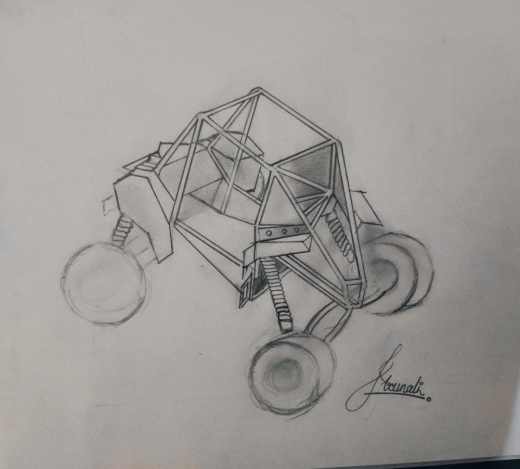 SAE BAJA VEHICLE单座钢管车缩略图
