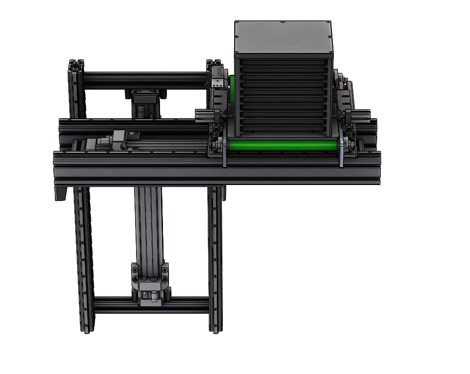 PCB切割刀库机构