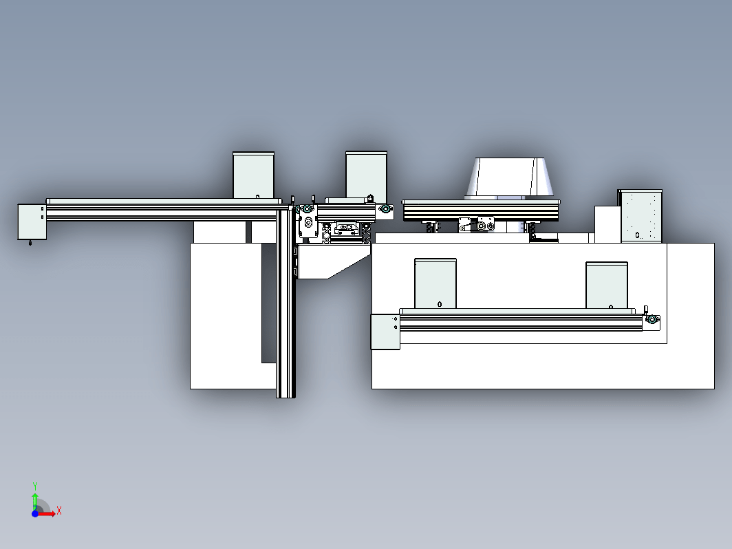 PCB切割刀库机构