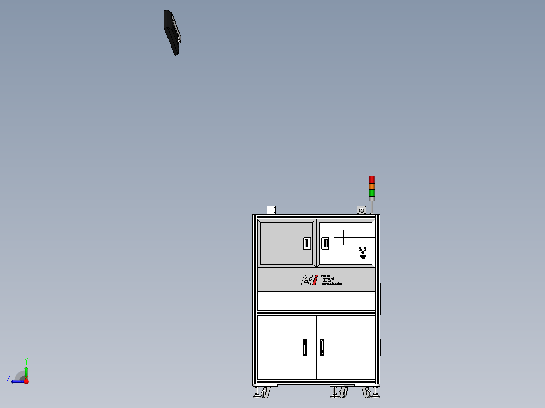 铝型材机架钣金造型-50