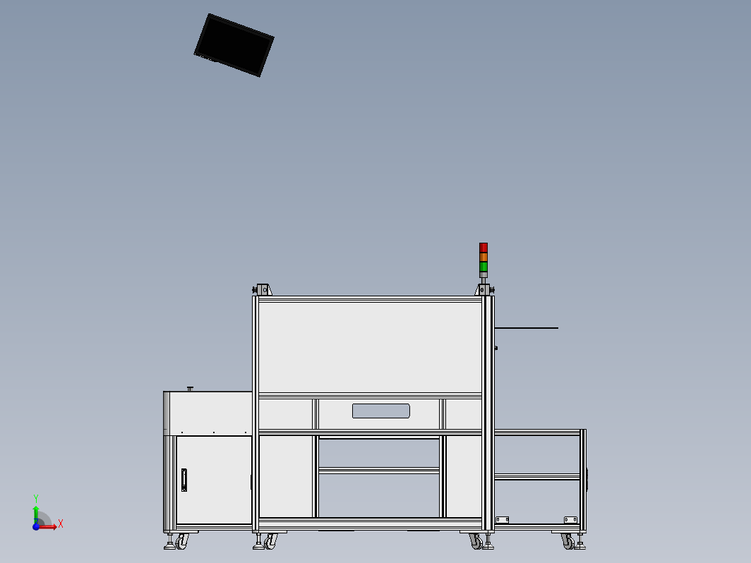 铝型材机架钣金造型-50