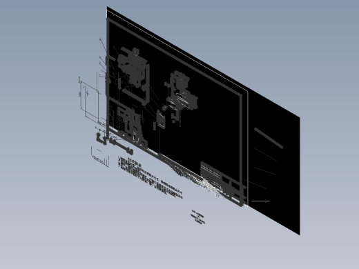 东风-150型拖拉机换挡拨叉两个工序夹具图缩略图