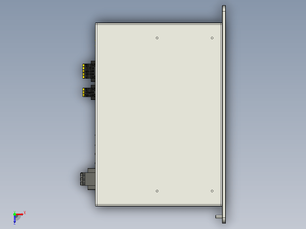 雷赛LC2000系列运动控制PLC3D图纸