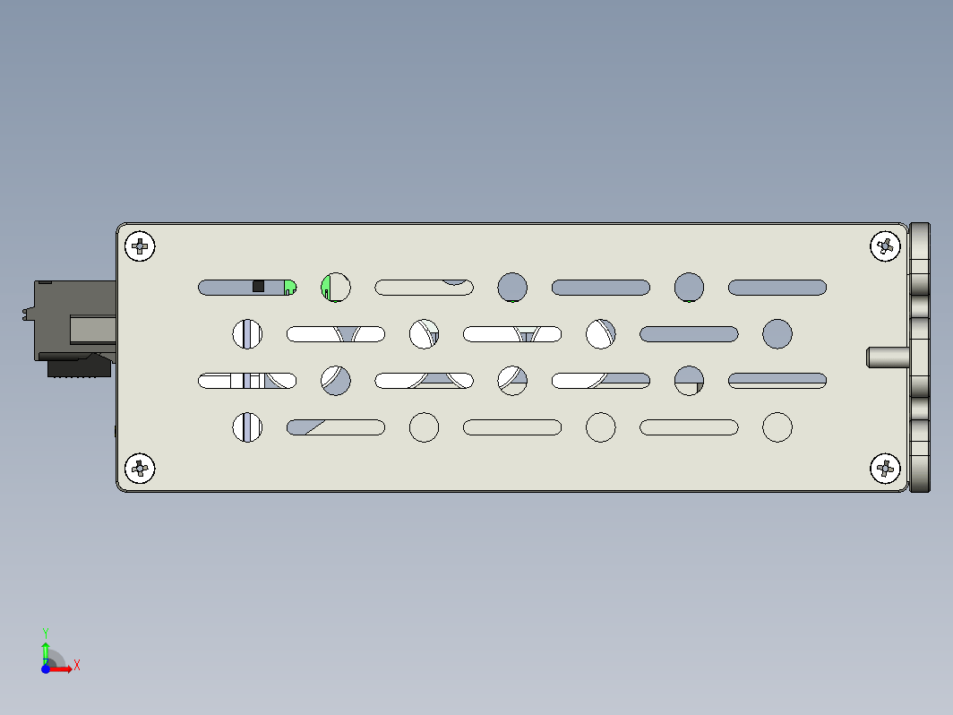 雷赛LC2000系列运动控制PLC3D图纸