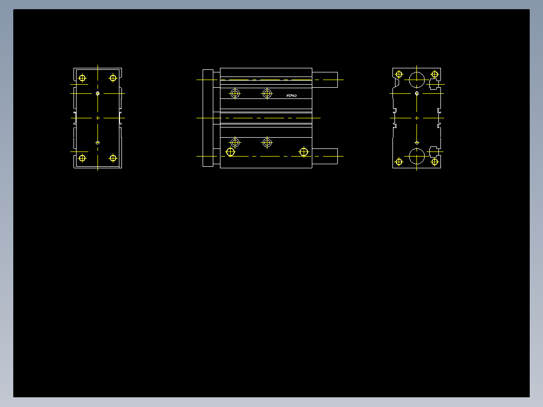 气缸 mgp63